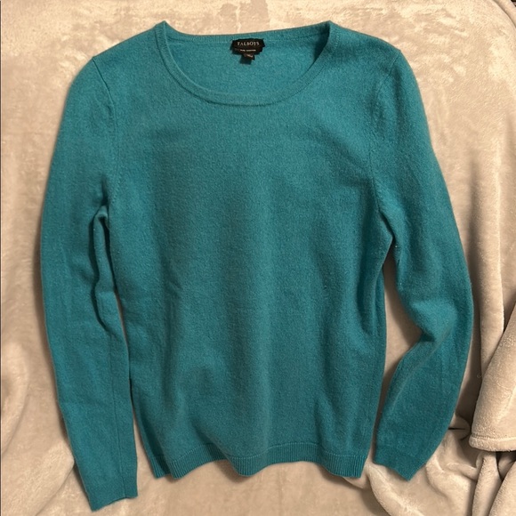 Talbots Women's Blue Sweater / Pure Cashmere / Size Medium - Picture 1 of 3